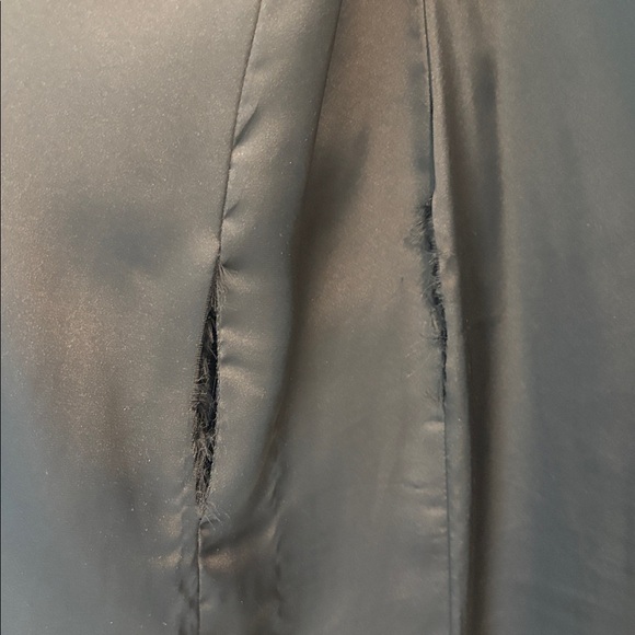 Zara Black Long Coat - Picture 6 of 7